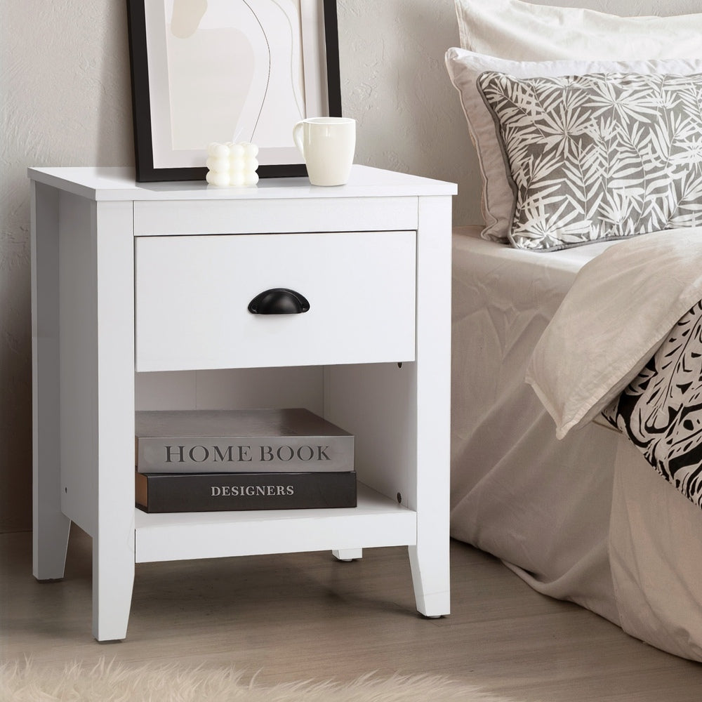 Vintage Bedside Table Nightstand