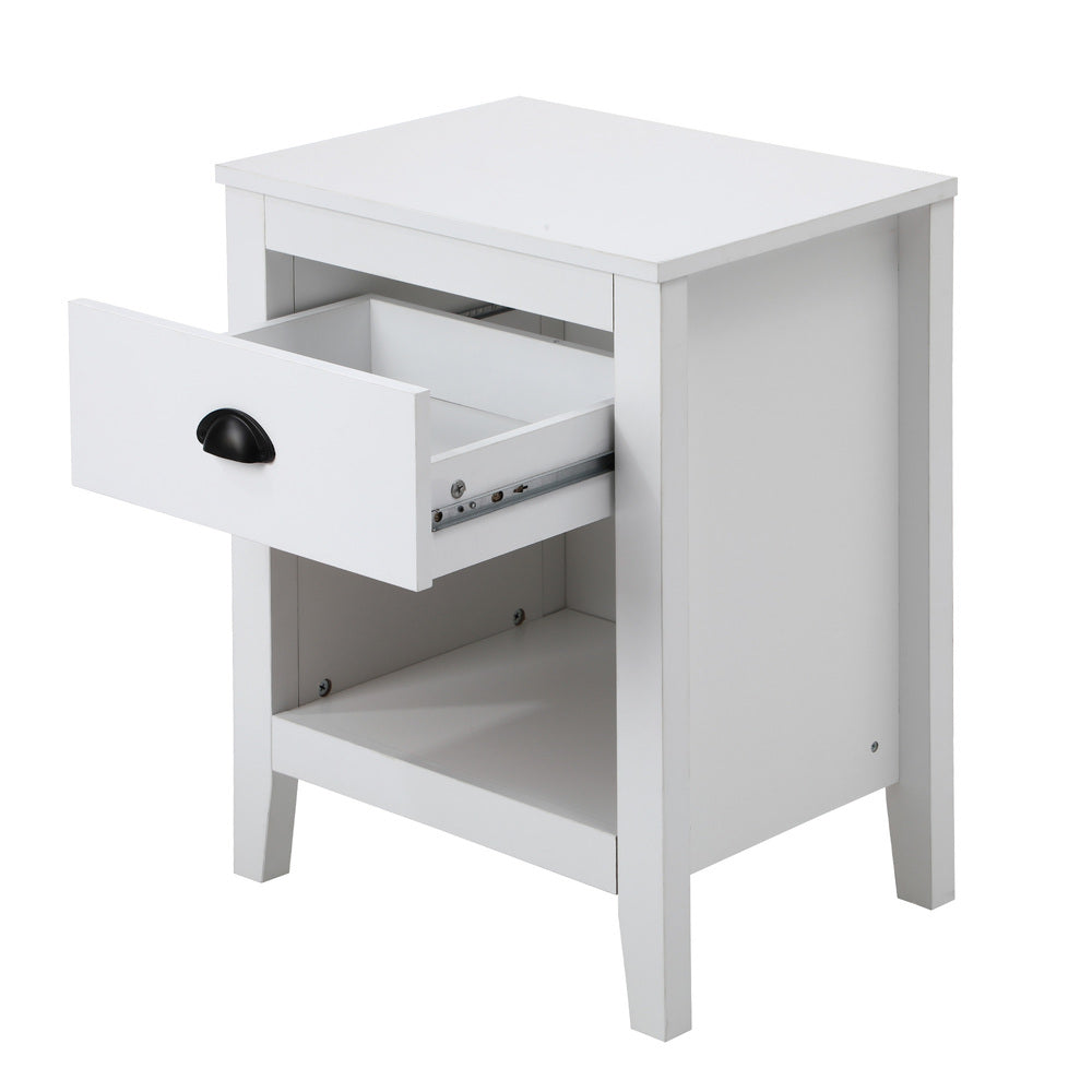 Vintage Bedside Table Nightstand