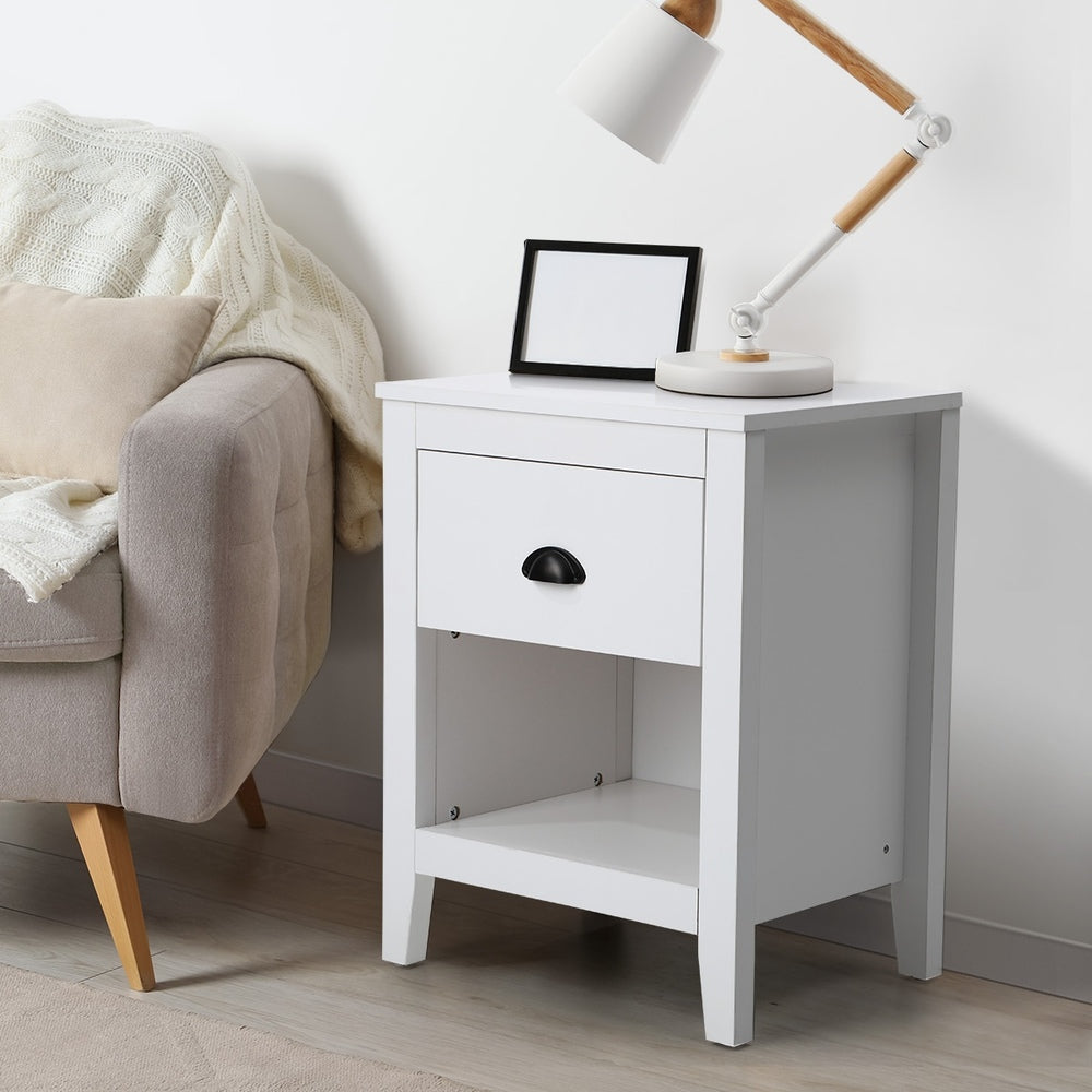 Vintage Bedside Table Nightstand