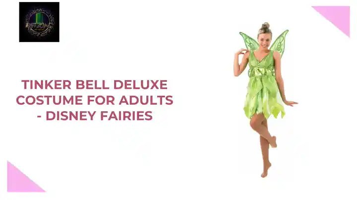 Tinker Bell Deluxe Costume for Adults - Disney Fairies by@Outfy